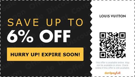 lv promo code|louis vuitton promo code.